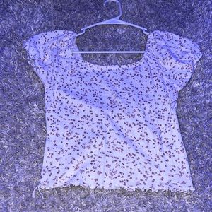 Pink Rode Flower Synch Shirt